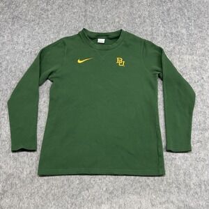 Baylor Bears Shirt Mens‎ Small NCAA Basketball Nike Long Sleeve Pullover